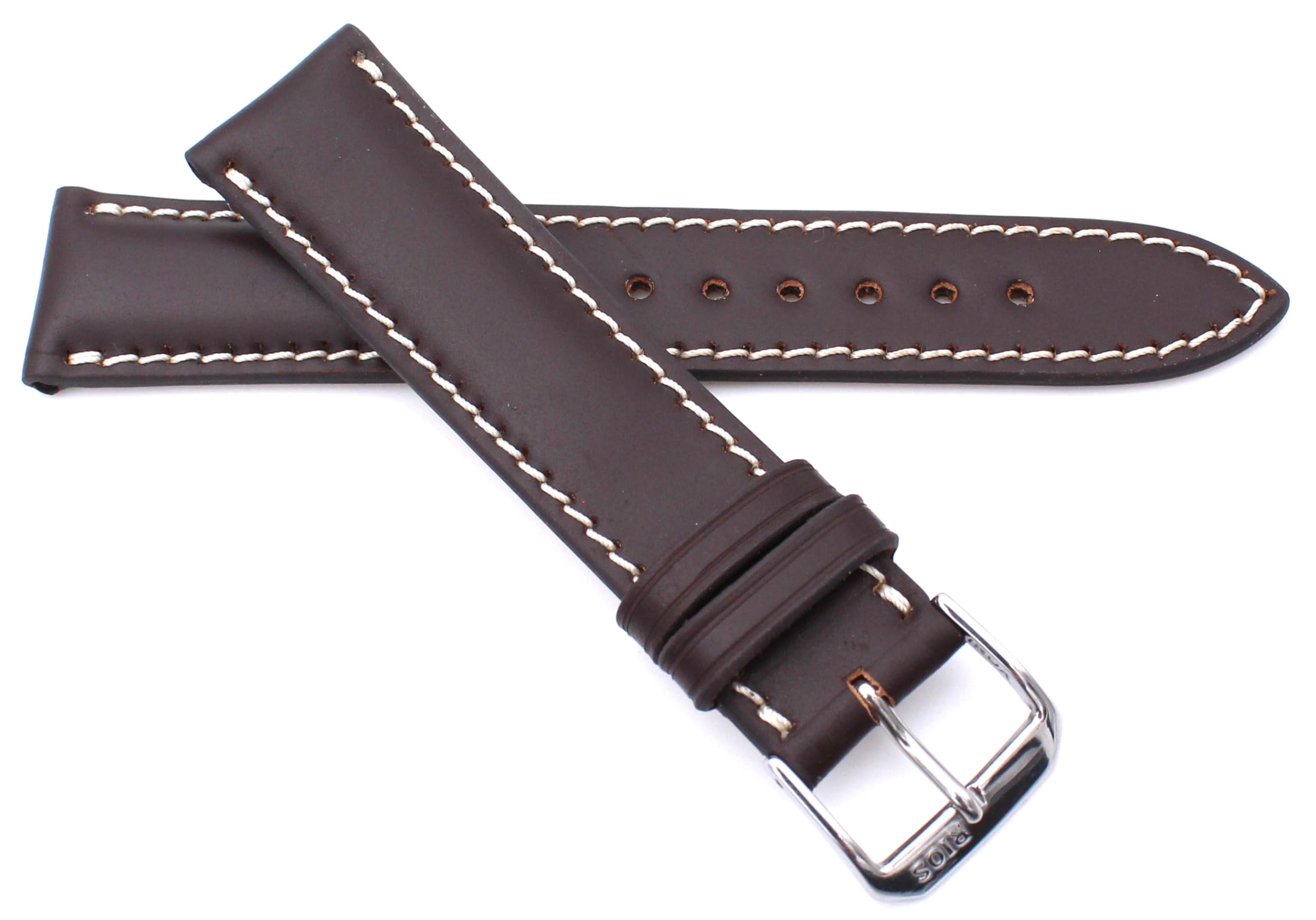 Sulla RIOS1931 NewYork Shell Cordovan Leder Uhrenarmband. 18mm 19mm 20mm 22mm
