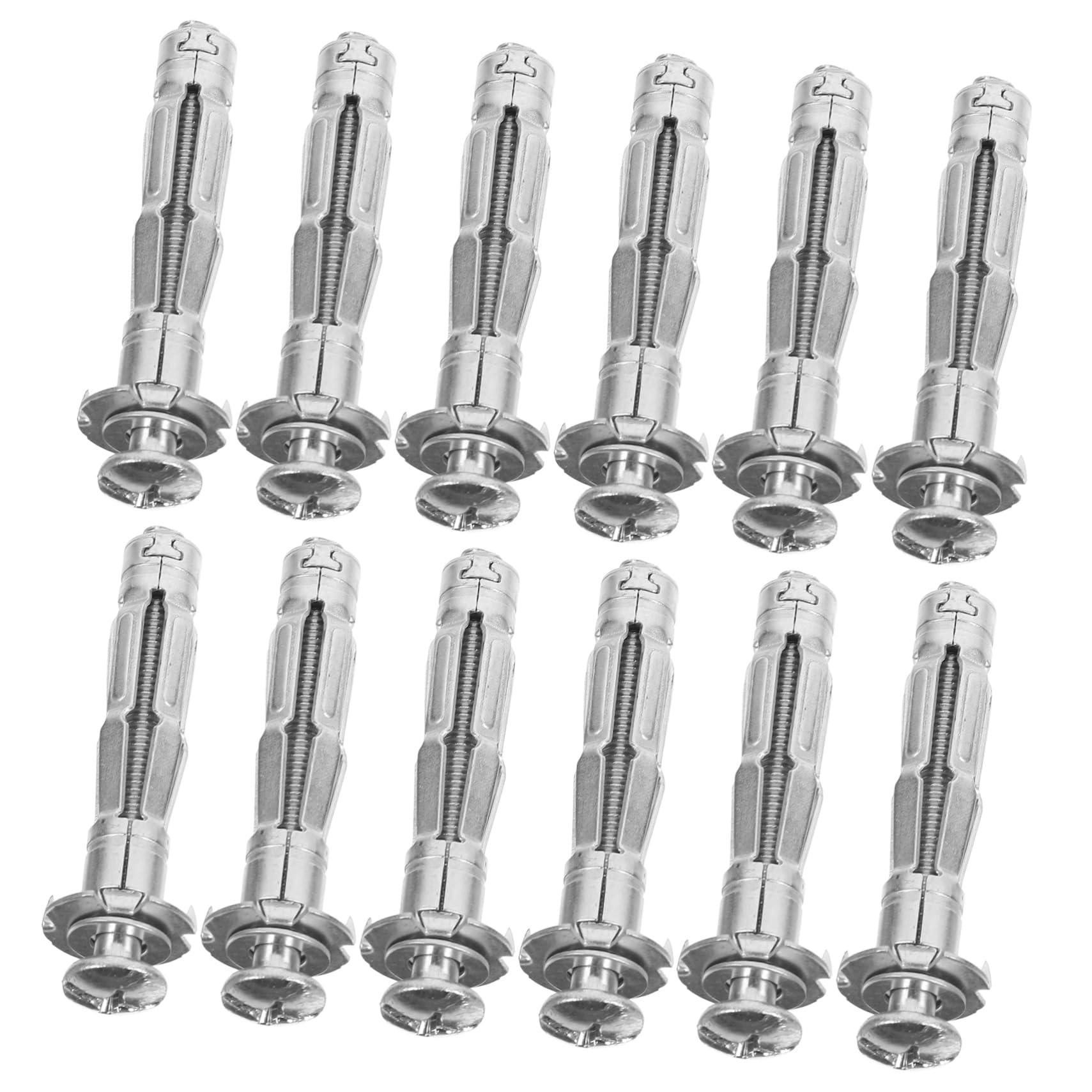 Toyvian 30pcs Garage Hooks Heavy Duty Drywall Expansion Nuts Plasterboard Plugs for Hollow Wall Wall Fisher Plugs Hollow Wall Filler Brick Plugs for Brick Screws and Plugs