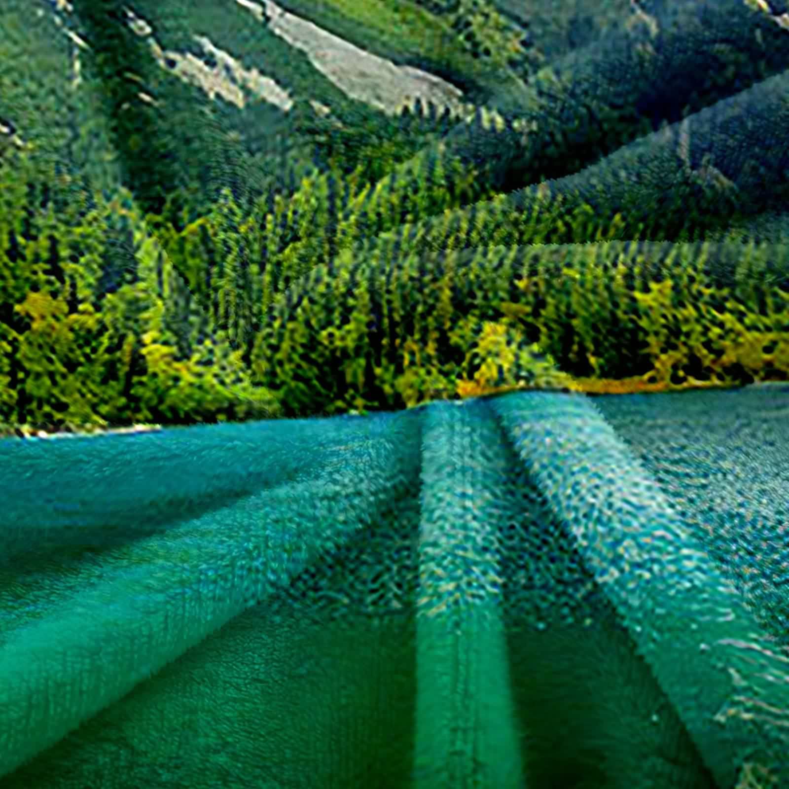 Aeici Couverture Polaire, Couverture Enfant Couverture 180x220 cm Lac Montagne Couverture de Canapé pour Salon Canapé Lit