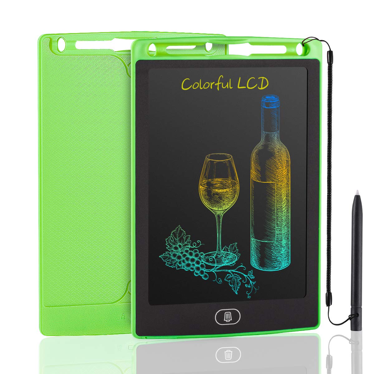 JOEAIS LCD Writing Tablet 8.5 Inch for Kids, Portable Drawing Board Graphic Tablet for Handwriting, Doodling, and Drawing, Perfect Toys Gift for Boys and Girls (Black)