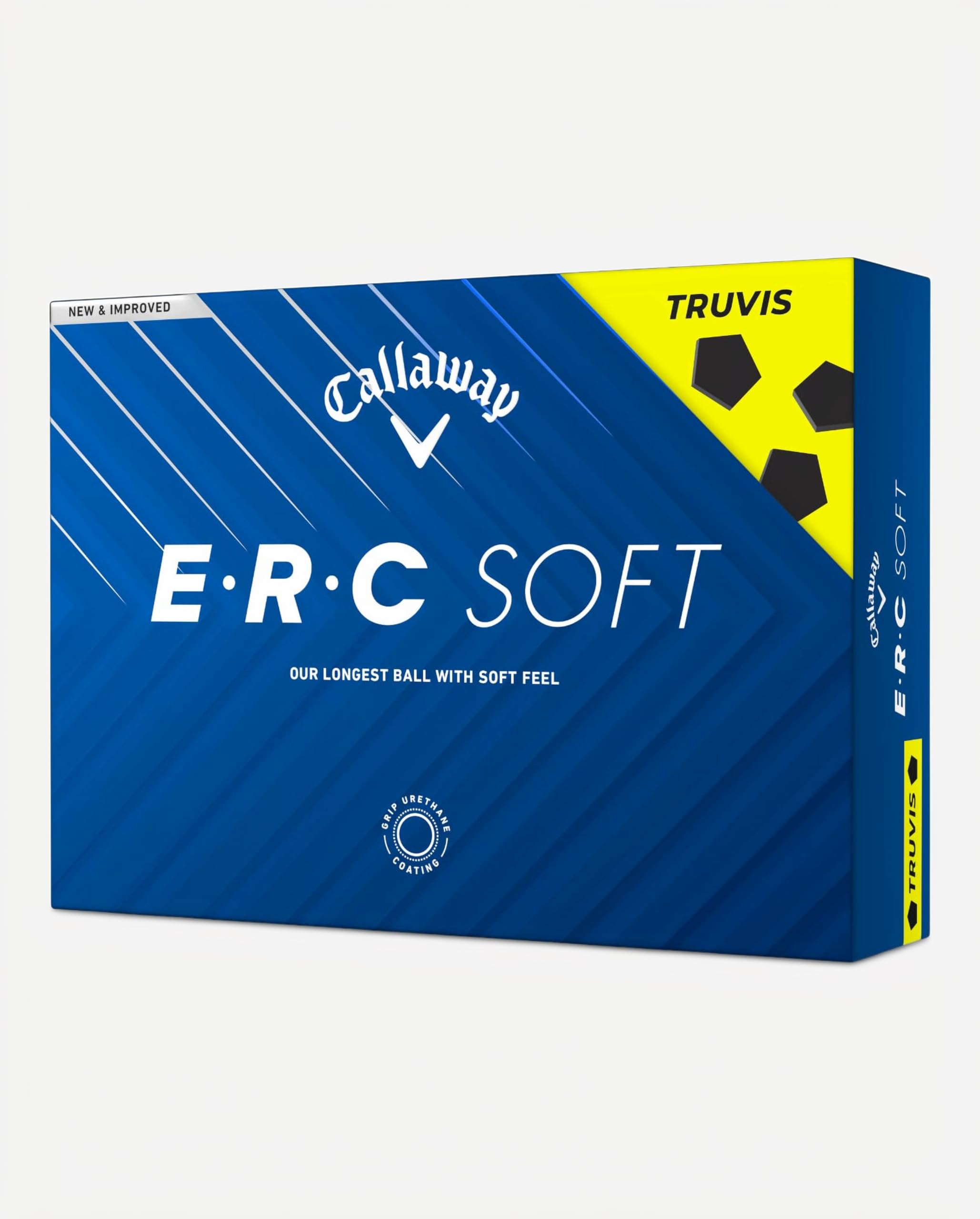Amazon.co.jp: キャロウェイ(Callaway) ゴルフボール ERC SOFT 25 YLW