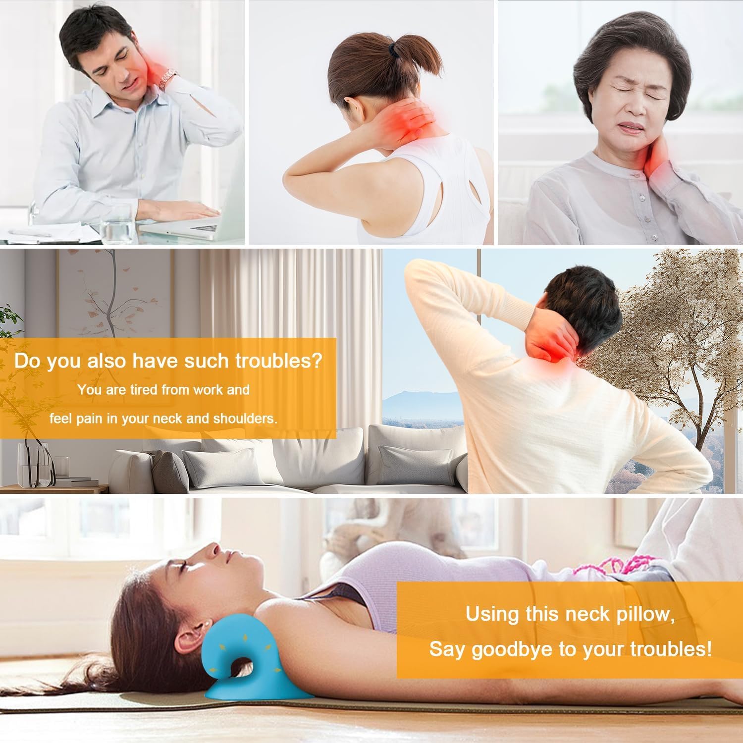 Wohnson EU Neck Stretcher,Neck and Shoulder Relaxer - Image 2