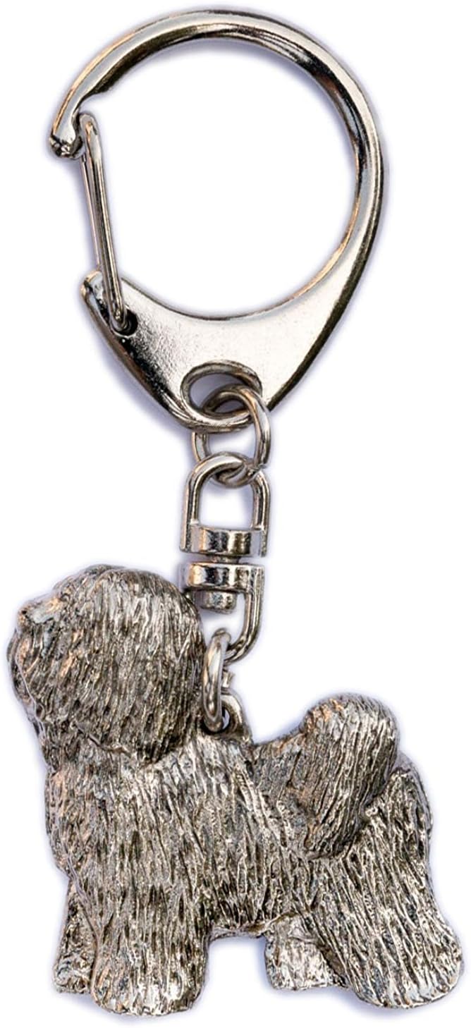 Tibetan Terrier Made in U.K Artistic Style Dog Key Ring Collection