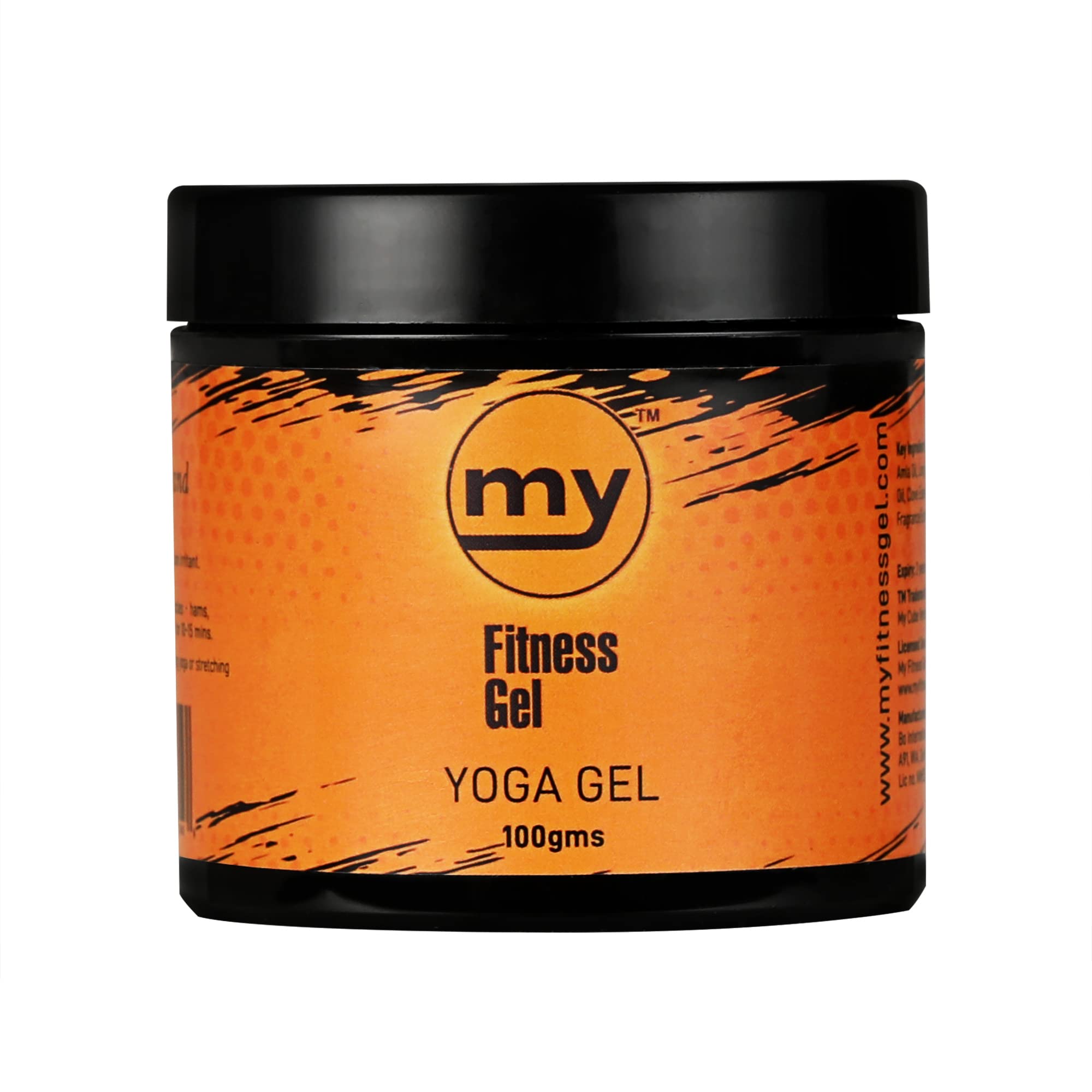 My Fitness Gel Yoga Gel | 100% Vegan, Paraben Free, Sulphate Free Yoga Gel | Pre Yoga Workout Body Massage Gel | Yoga Gel To Improve Flexibility In Body