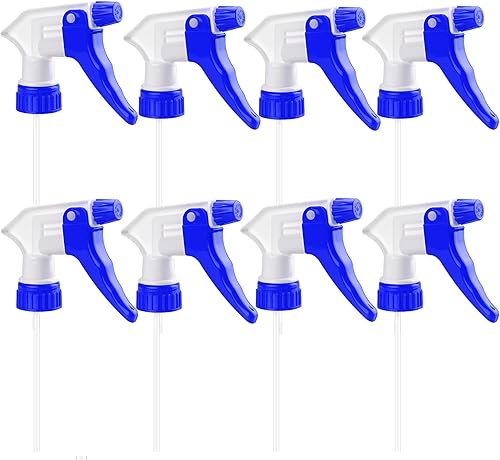 Miniatura 11 de Boquillas de botella de spray de plástico resistente boquilla de pulverización de gatillo 6 piezas cabeza de repuesto a prueba de fugas Boquillas