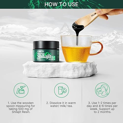 Miniatura 5 de Upgrade Shilajit Pure Himalayan Organic Shilajit Resin Authentic Fulvic Acid with 85+ Trace Minerals - Gold Grade Natural Siberian Shilajit