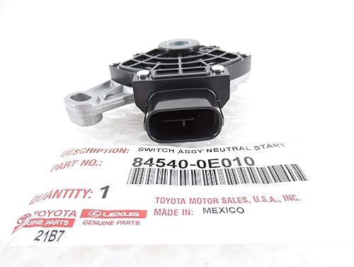 Miniatura 3 de TOYOTA Conjunto de interruptor neutro genuino (84540-0E010)