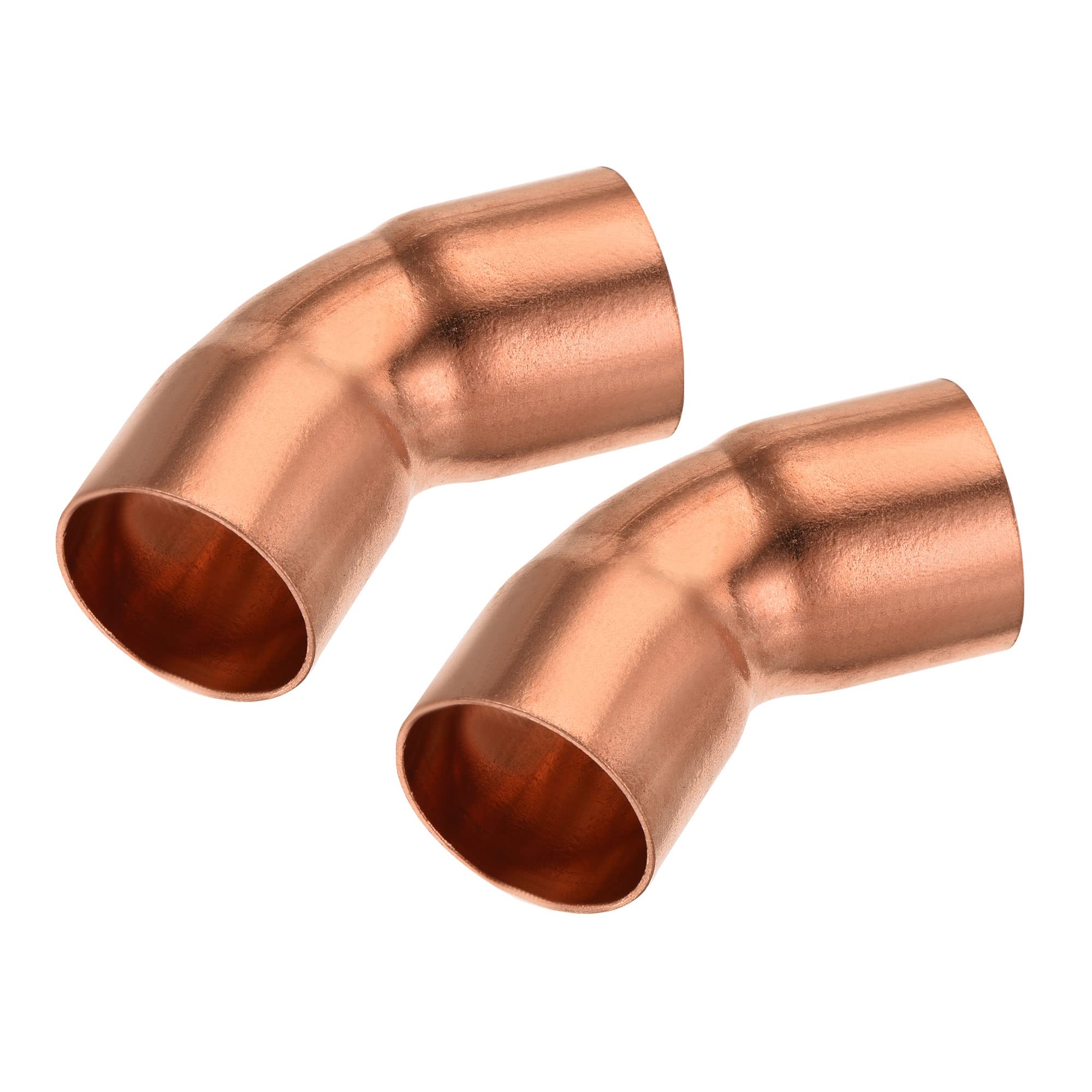 Buy MECCANIXITY 45 Degree Elbow Copper Fittings, 1 Inch ID Connection