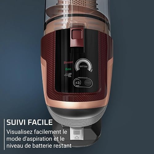 Rowenta X-Pert Flex 6.80, Aspirateur Balai sans Fil Multifonction, 100W, Autonomie 60 Minutes, Flex, Eclairage LED, Suivi Facile, RH6495E0 - 6