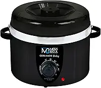 Mega Bell, Panela aquecedora de cera para depilação, Termocera, Cera-Matic Baby, Sem refil, Bivolt, 200g