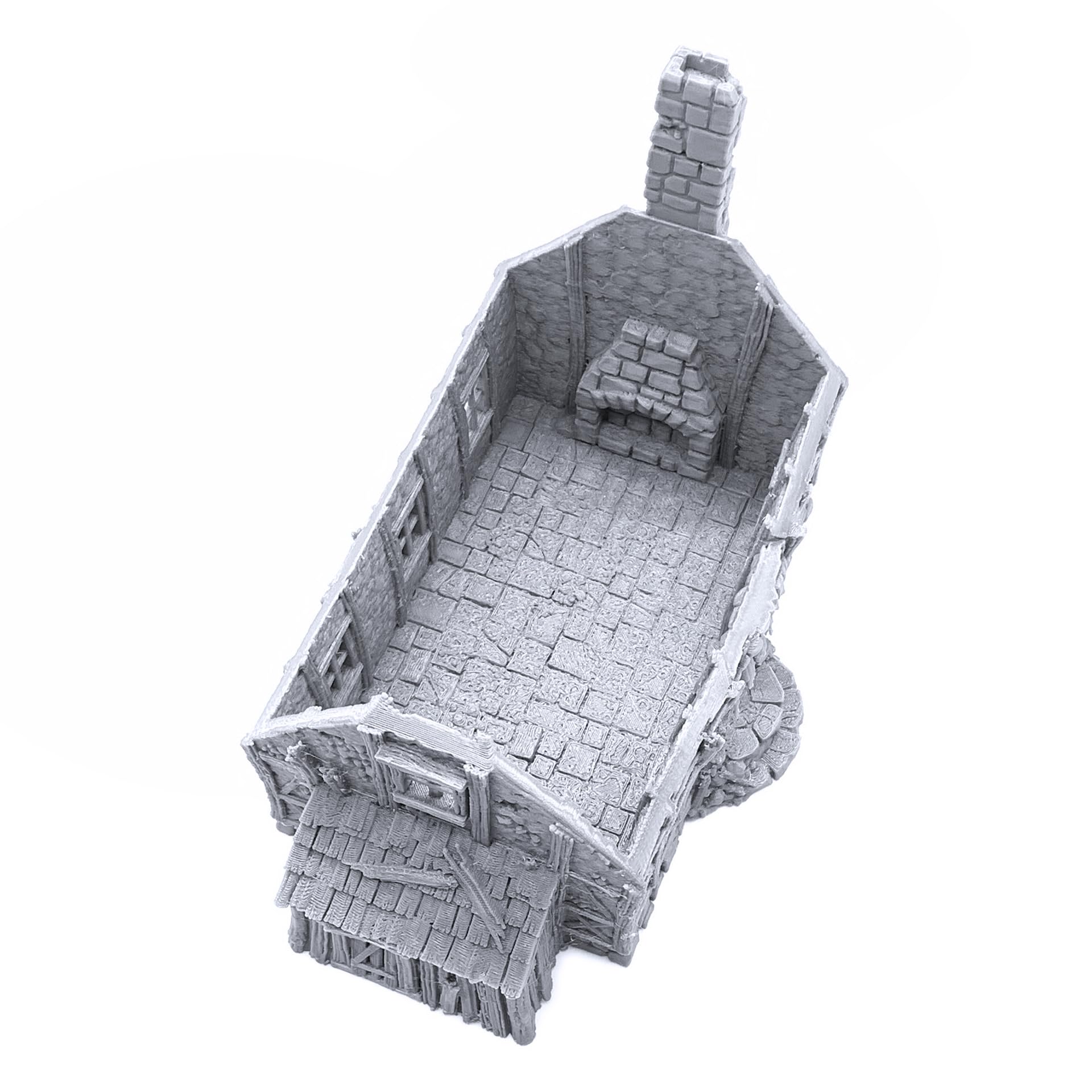Mimic House by Printable Scenery, 3D Stampato da tavolo RPG Scenery e Wargame Terrain 28 mm Miniature