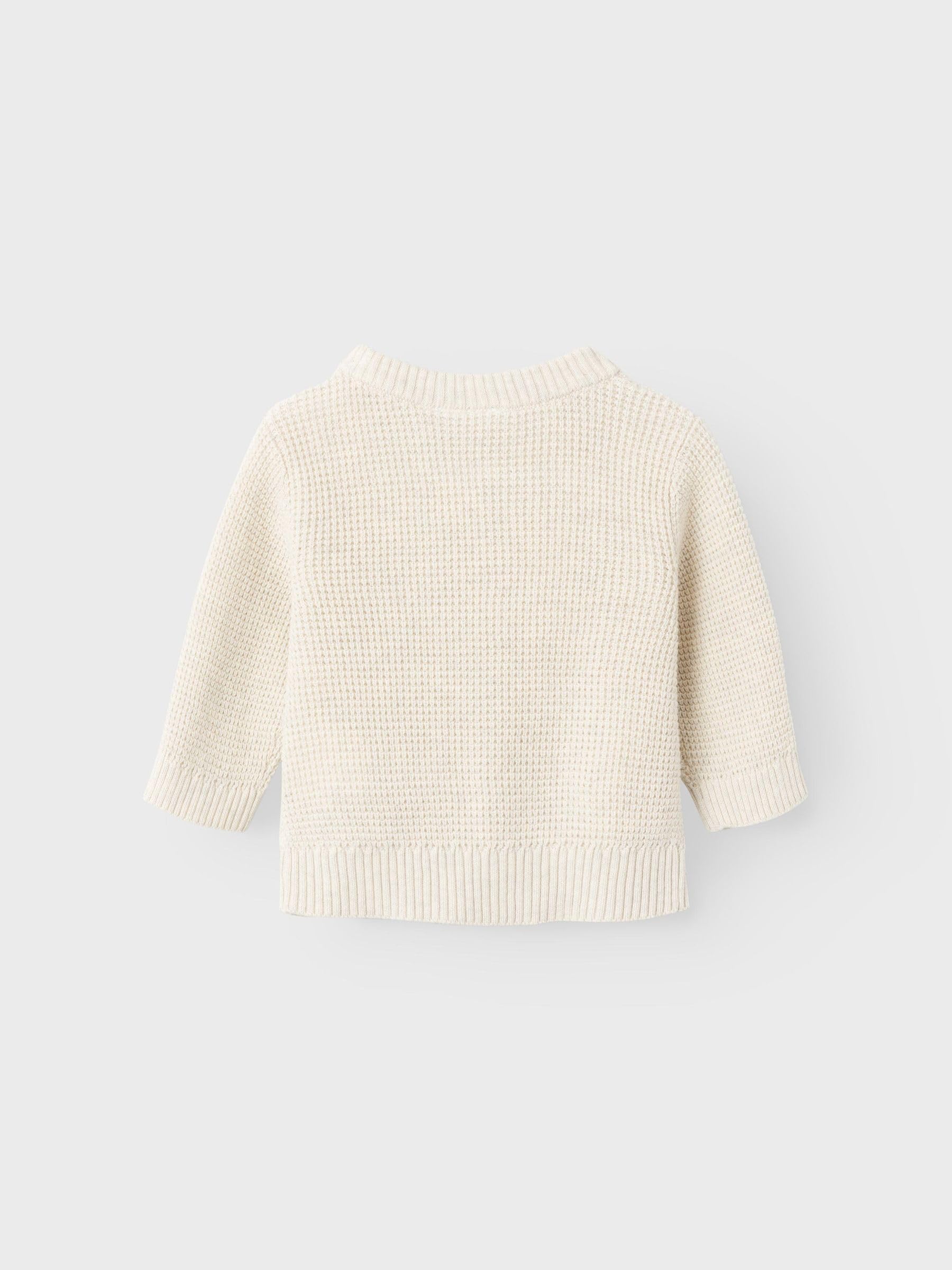 NAME IT Cardigan en Maille en Maille gaufrée