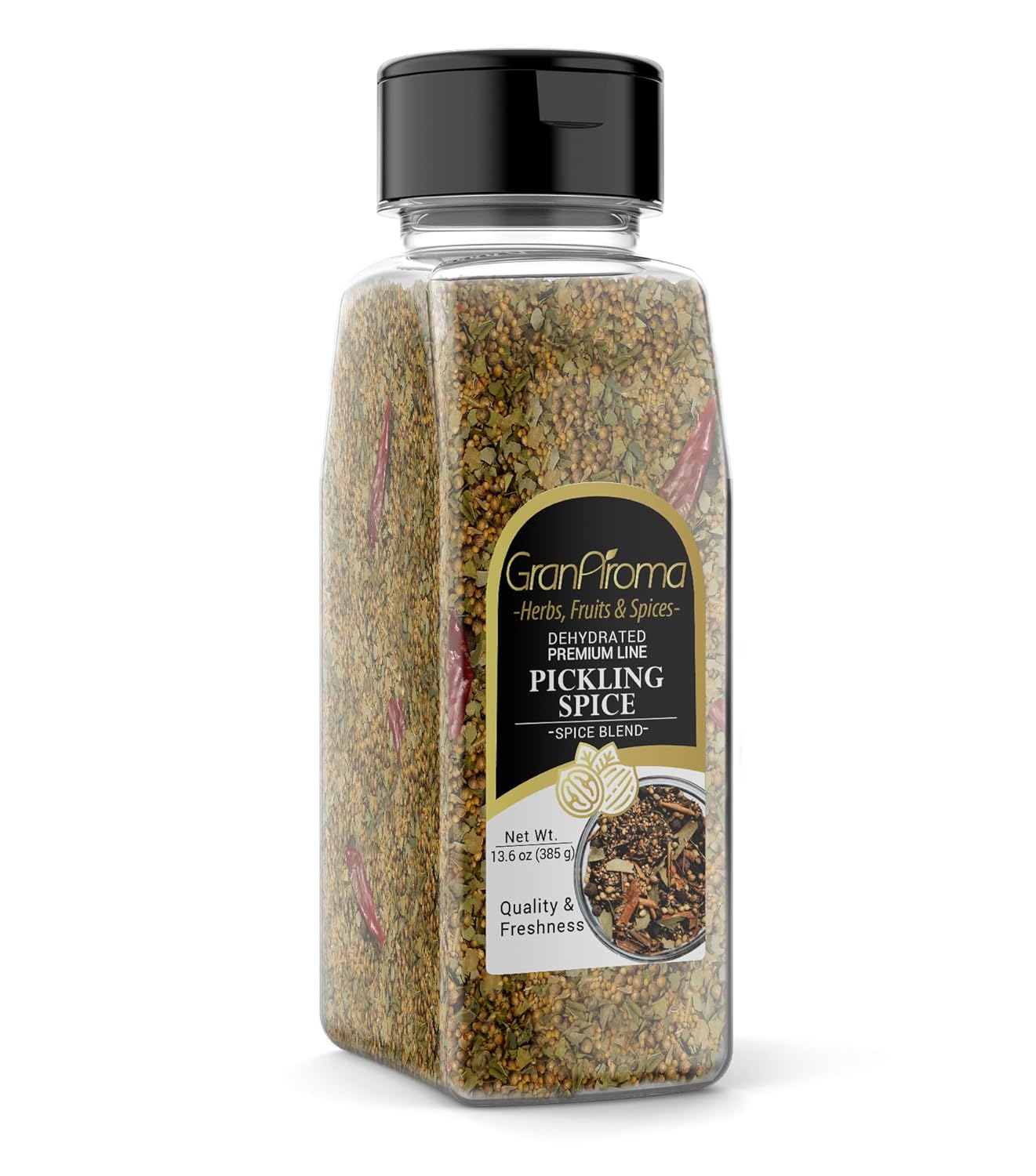 GranAroma Pickling Spice, Savory Spice Blend, Corned Beef & Vegetables (56 Ounce)
