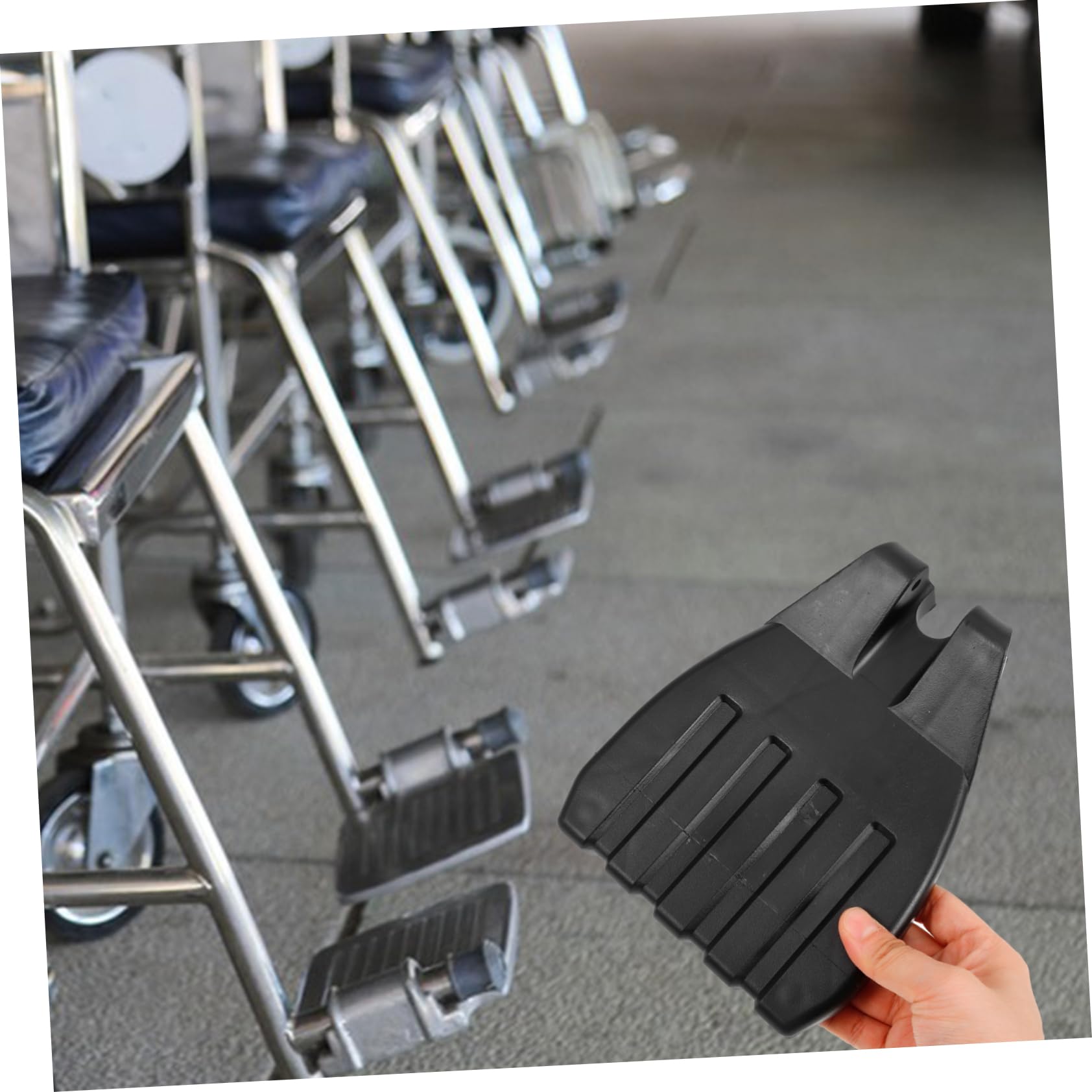 FOMIYES Reposapiés Para Silla De Ruedas De 6 Piezas Reposapiés Para Silla De Ruedas De Alta Resistencia Pedal Resistente Para Silla De Ruedas Pedal De Repuesto Para Silla De Ruedas