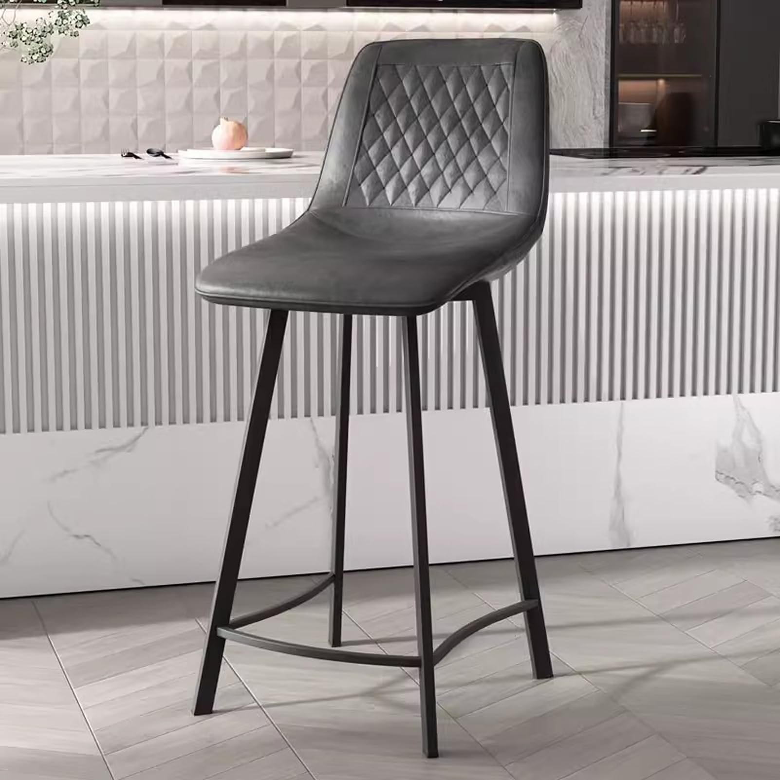 Tabourets de bar en simili cuir chic LiChA de qualité supérieure - 7