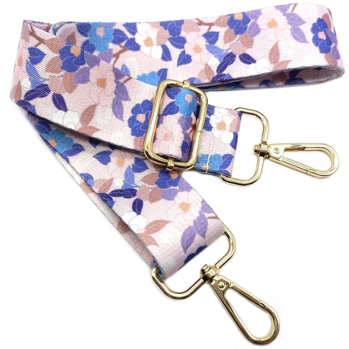 Sangle De Sac Réglable Et Interchangeable - Bandoulière Universelle Avec Boucle Dorée Pour Femme
