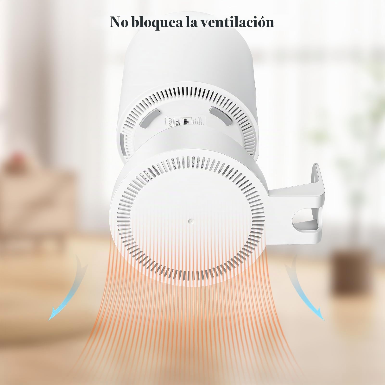 Soporte de pared para TP-Link Deco AX1500/AX3000/X10/X20/X50/X60/X1500/X4300 Pro/X5000/X5400 Pro/W3600/W4500/W6000 (paquete de 1)