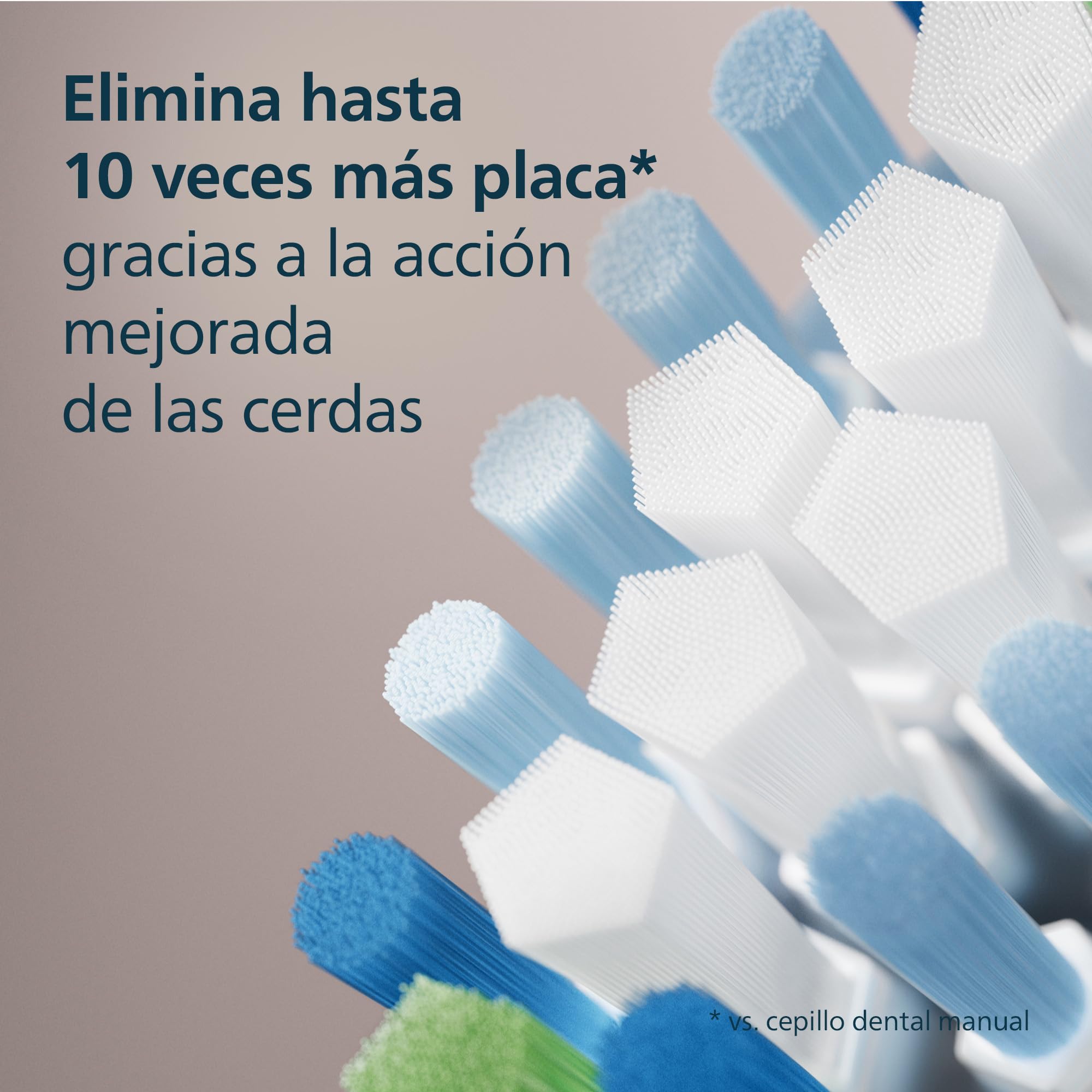Philips Sonicare C3 Premium Plaque Defence, cabezales de cepillo dental de repuesto originales, negro, paquete de 2, HX9042/88