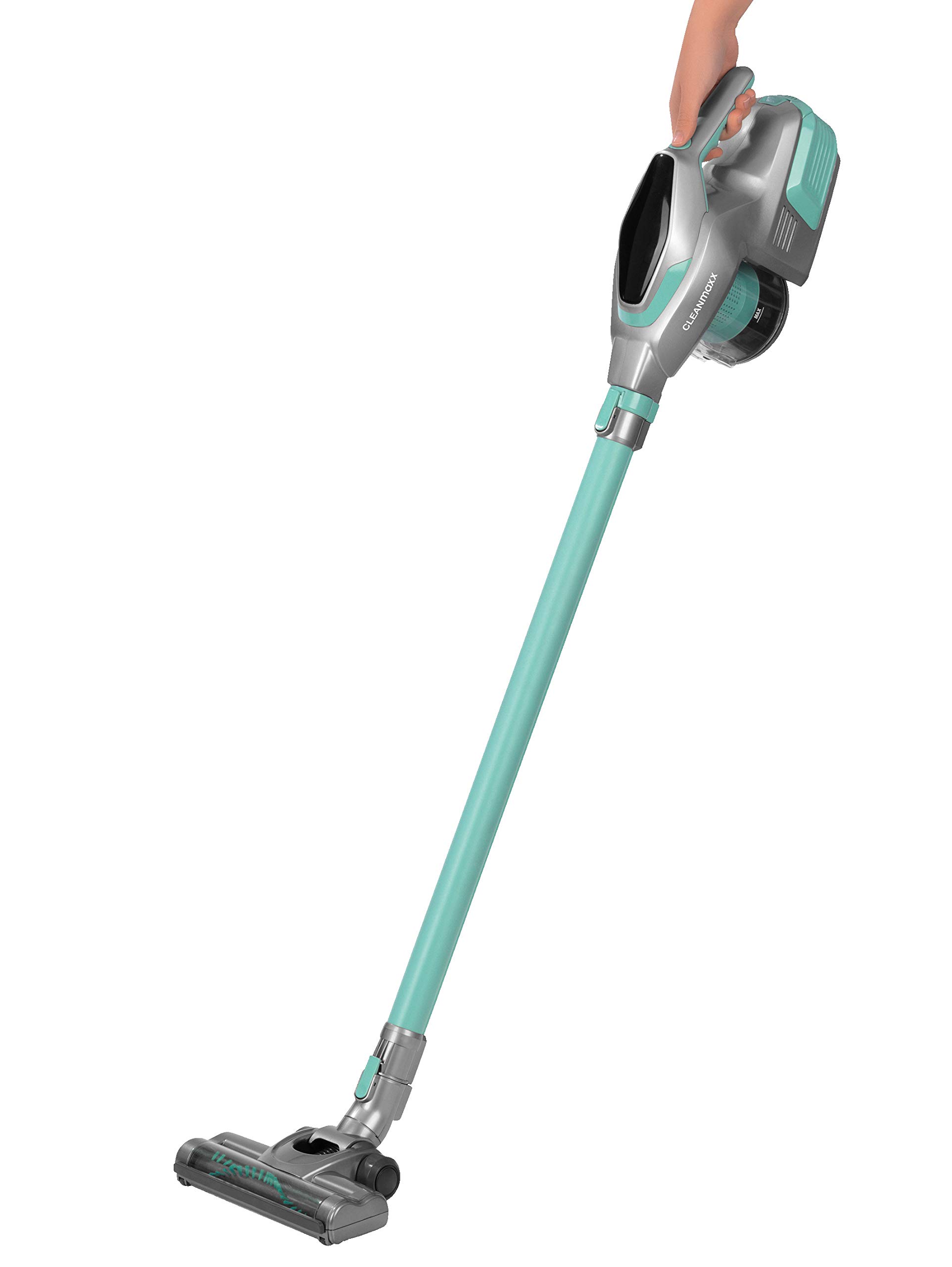 CLEANmaxx9107 Akku-Handstaubsauger 14.8V 120W Auto-Ladeadapter, Turbodüse, Zyklon-Technik