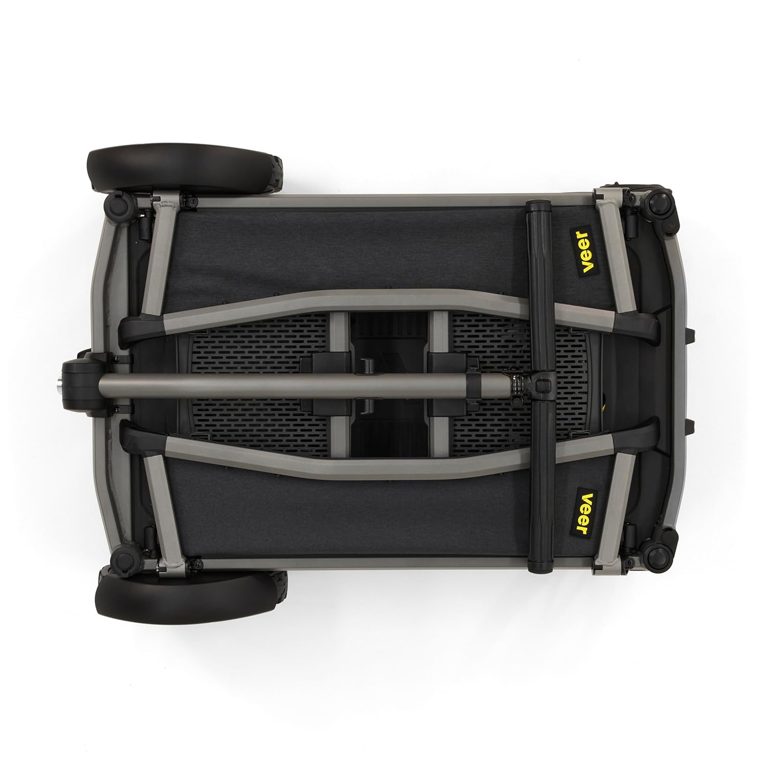 Veer Cruiser City XL | Premium Urban Wagon Stroller for Babies, Toddlers, and Kids | Traditional Stroller Push Steering | JPMA Certified | Lightweight and Collapsible | 4 Seater