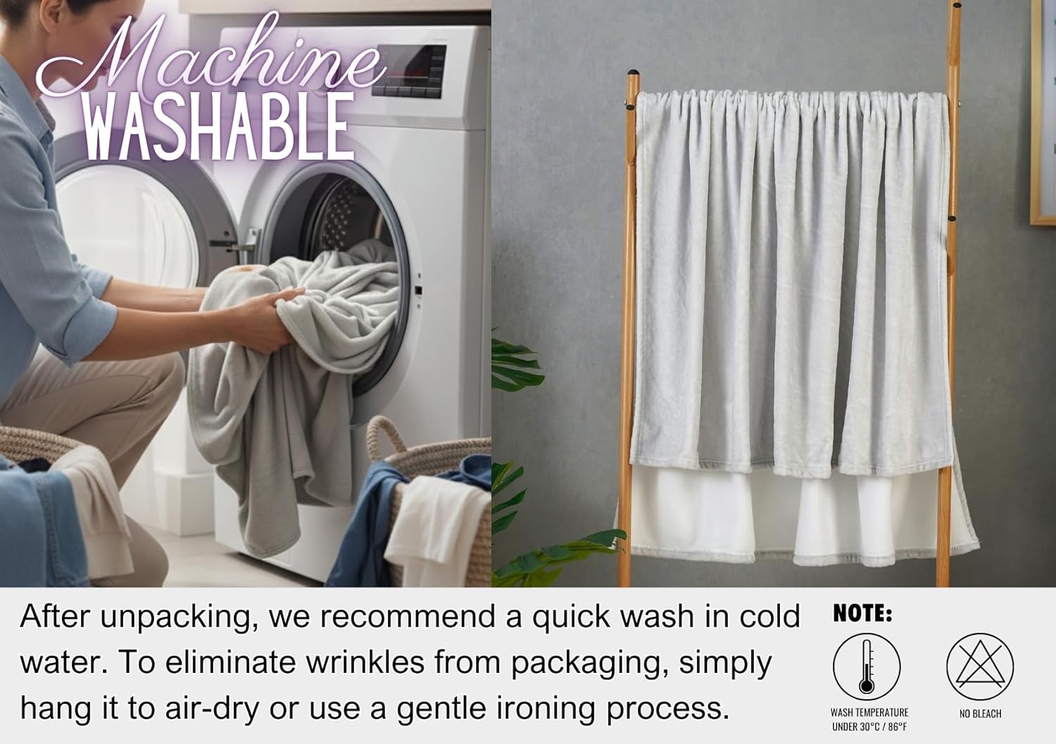 Theater Gifts Blanket Throw - Gift for Broadway Theatre Lovers Girls Boys Women - Eat Sleep Musicals Repeat - 60" x 80", Purp