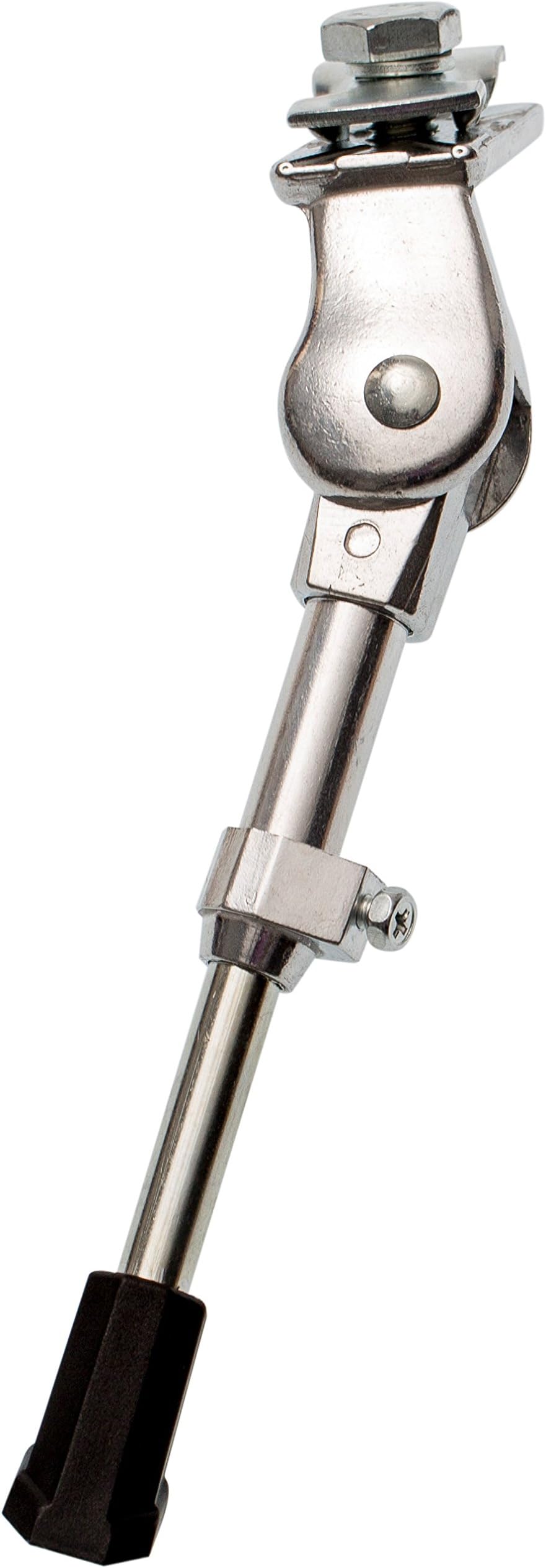 Side Stand for Prometheus 12 Inch Kids Bicycle and Wheel | Black and Silver | MITTELBAU Stand Sturdy Steel Construction With Non-Slip Plastic Base Edition 2017