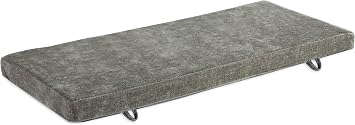Loveboat Washable Bench Cushion, Non-Slip Bench Pad for Shoe Storage, Window, Piano, Dining 30"x14"x2" Greybrown