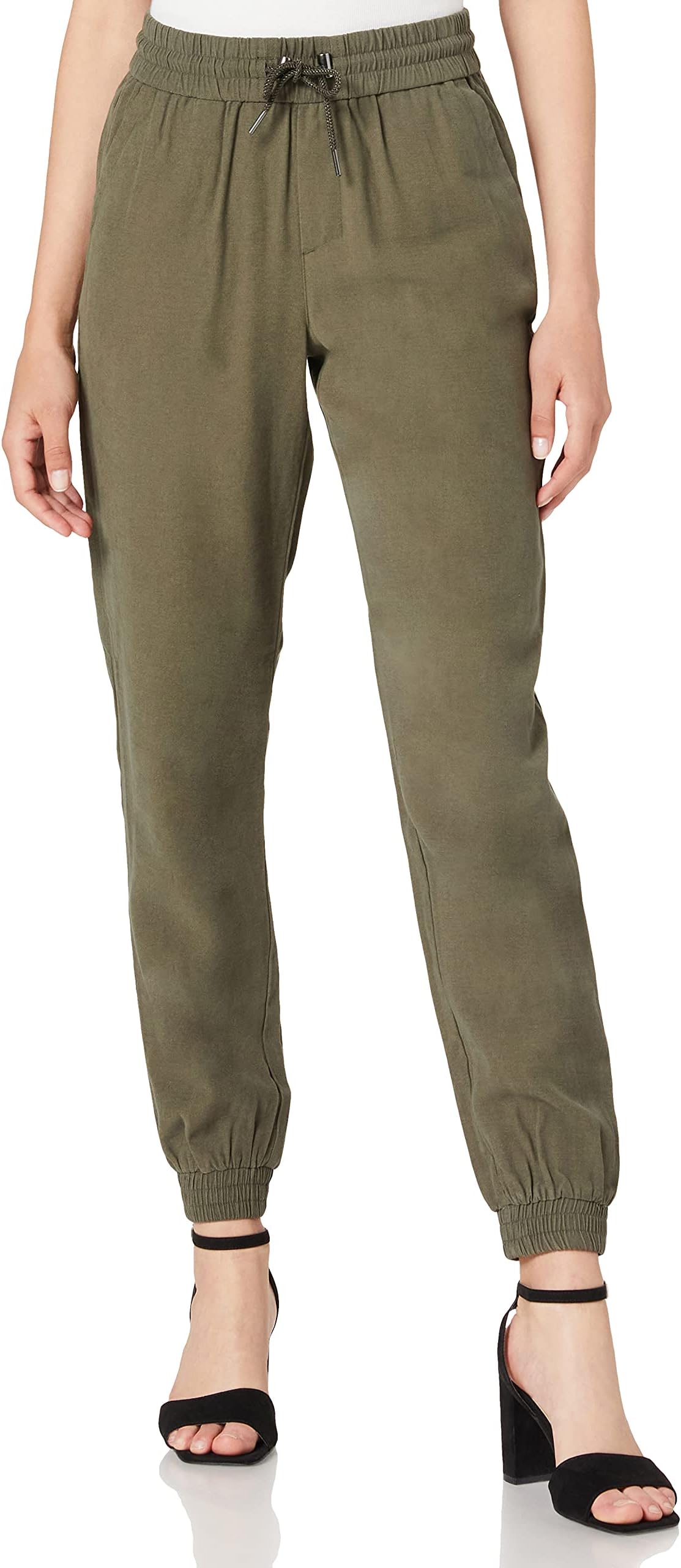 ONLYWomen's ONLKELDA-EMERY PULL-UP Trousers