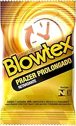 Blowtex Preservativo Retardante Com 3 Unidades