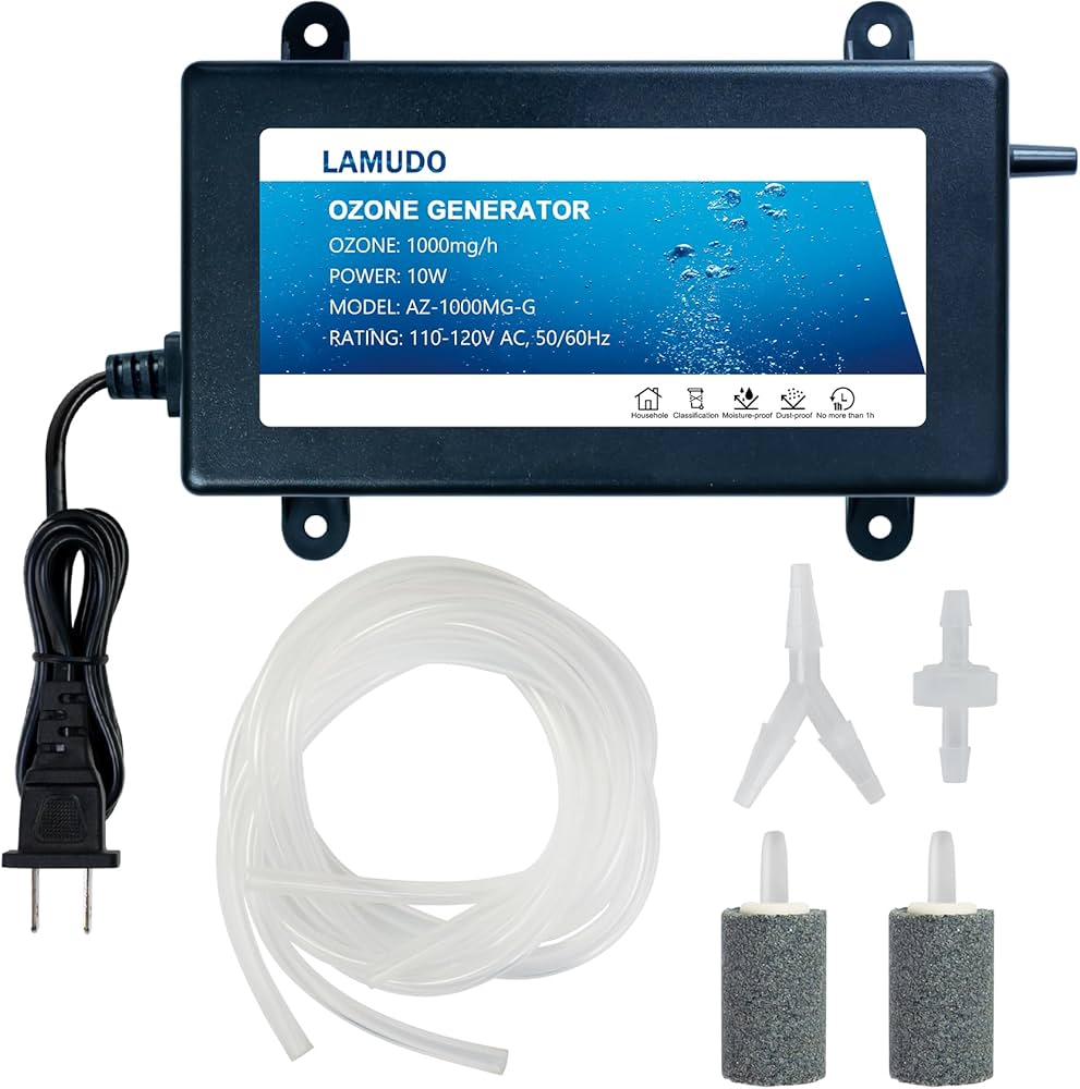 Amazon.com: LAMUDO Ozone Generator with Air Stones for Cold Plunge