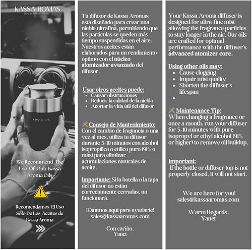 Miniatura 4 de H14 Mini difusor de aroma  Difusor de coche  Diseño moderno, material de aluminio, luz indicadora LED, difusión de aire frío, difusor de aceite, sin