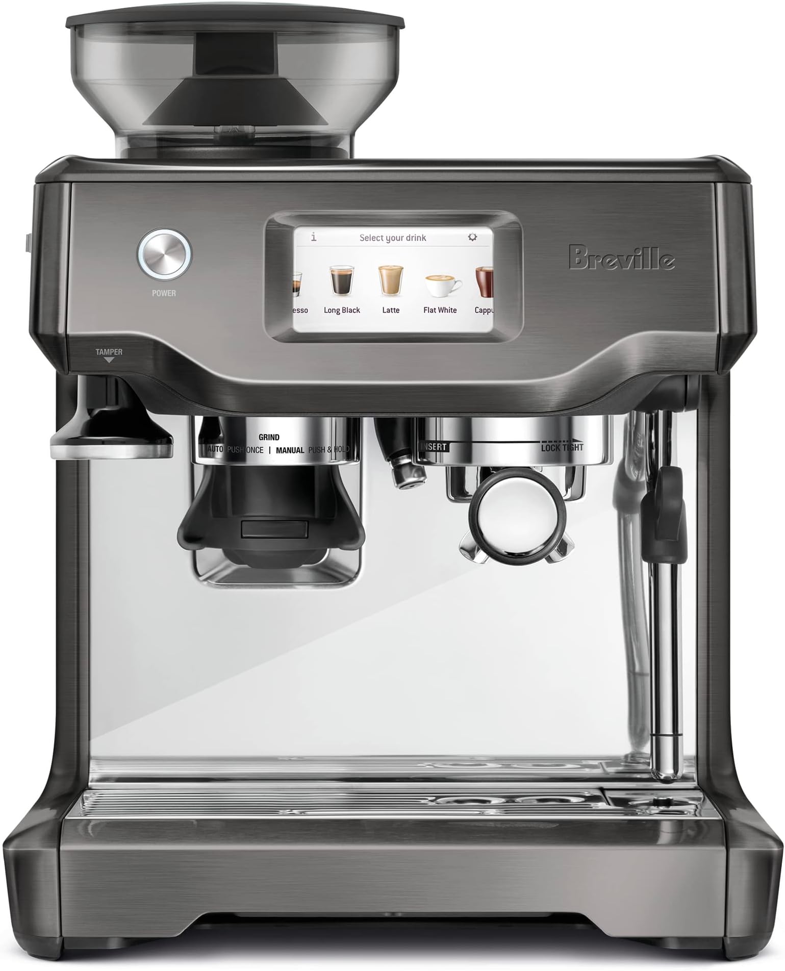 Breville Barista Touch Coffee Machine Black Stainless Steel BES880BST ( International Version )
