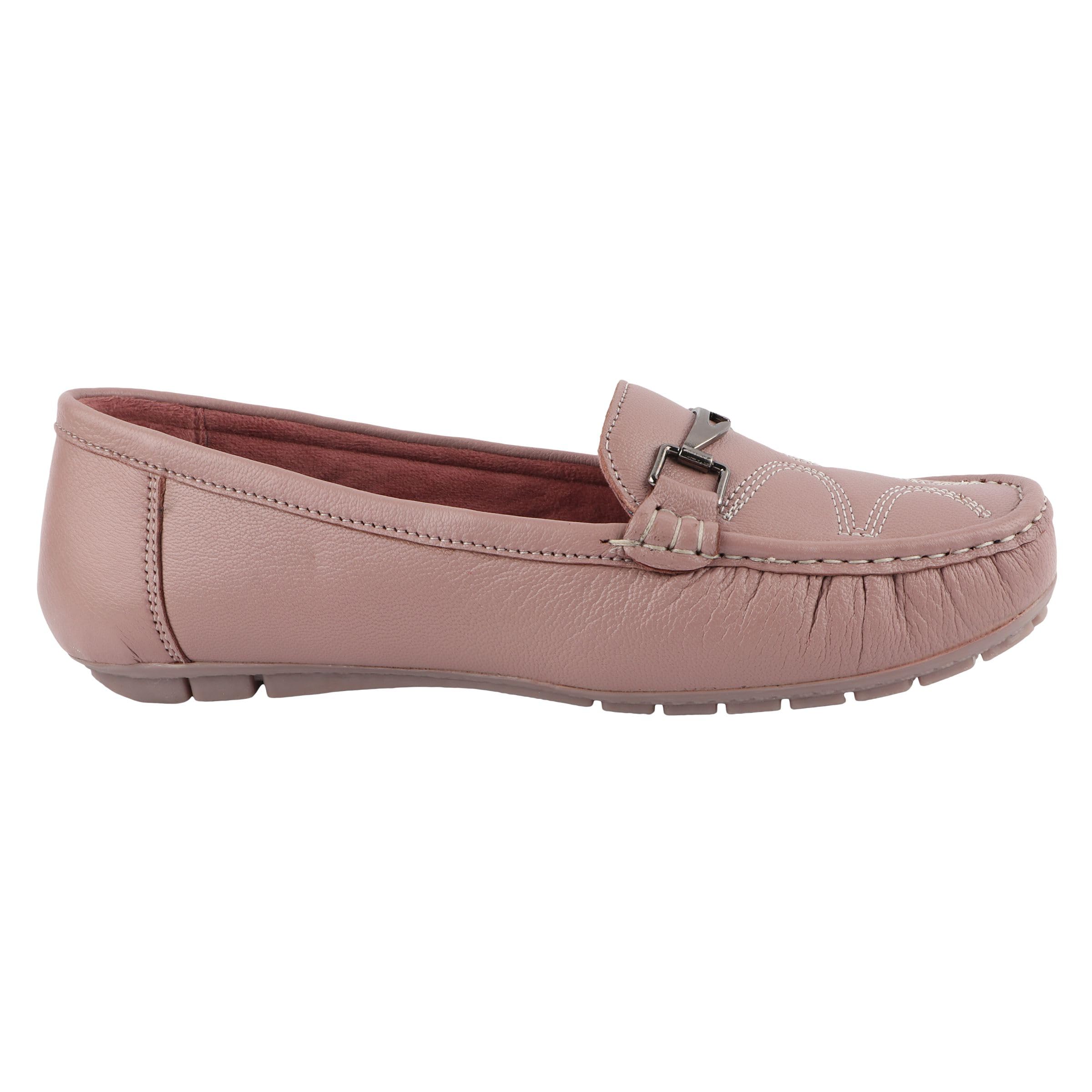Women's Metal Top Loafers-image-1