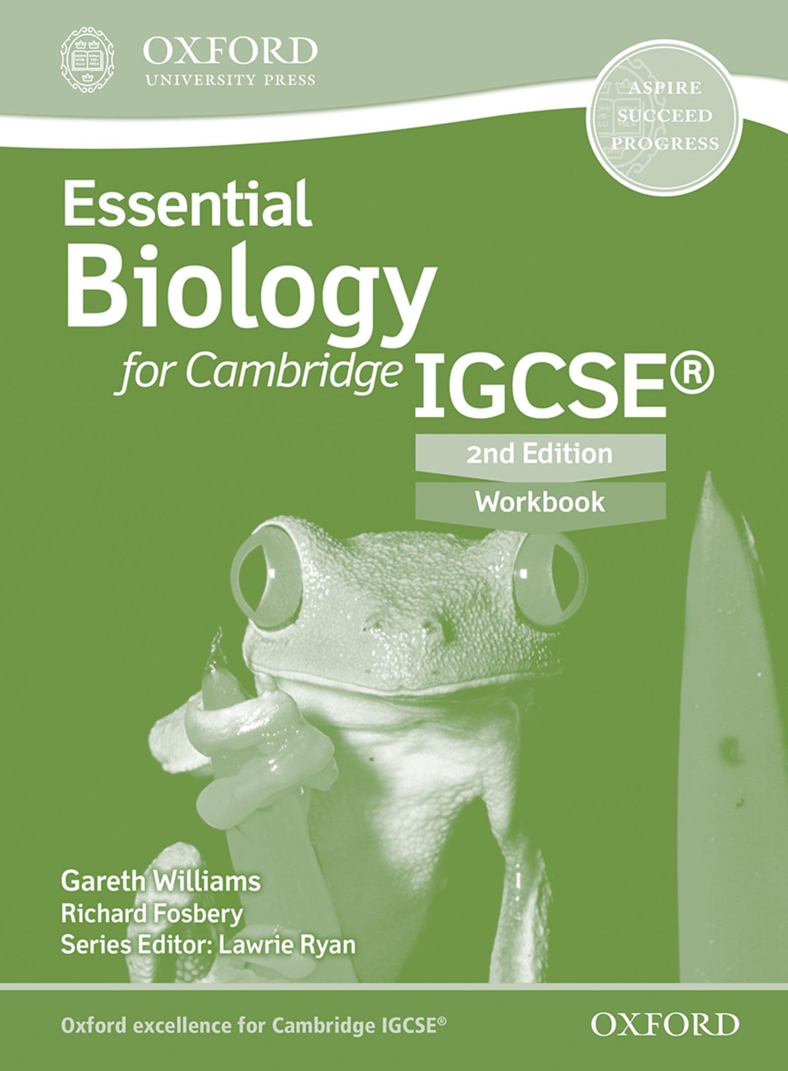 Essential Biology for Cambridge IGCSE® Workbook: Second Edition (Essential Science for Cambridge IGCSE)