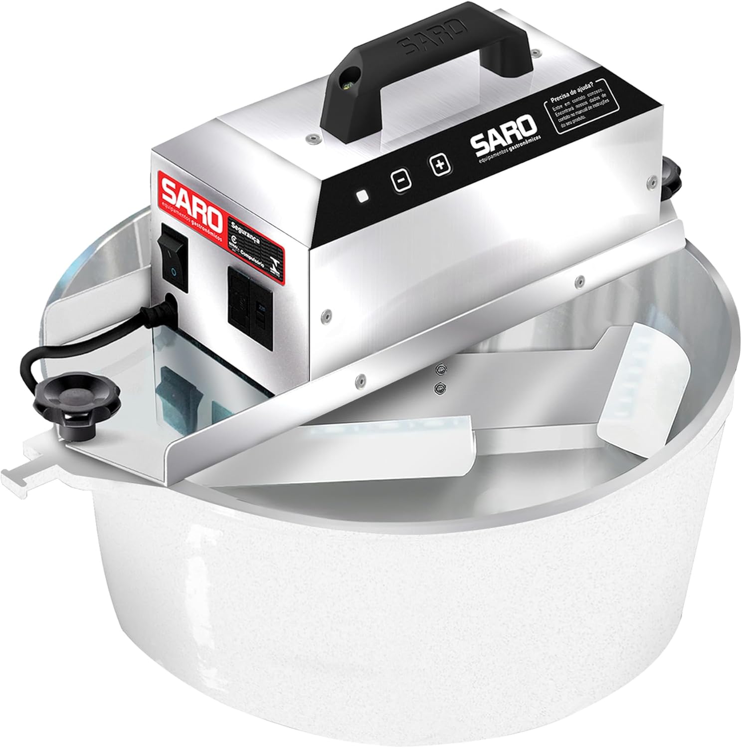 Melhores Panelas Misturadoras: Guia de Compra Completo 2026 10 Saro Panela Misturadora Digital, Branca, 30 Velocidades, com LED Indicativo, Car