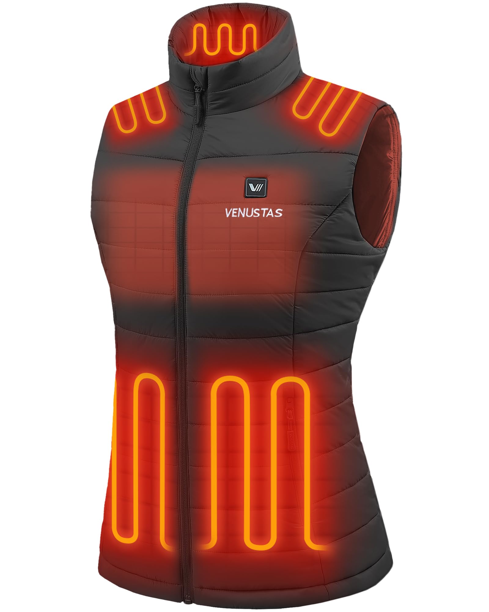 Venustas Women's Quilted Heated Vest
