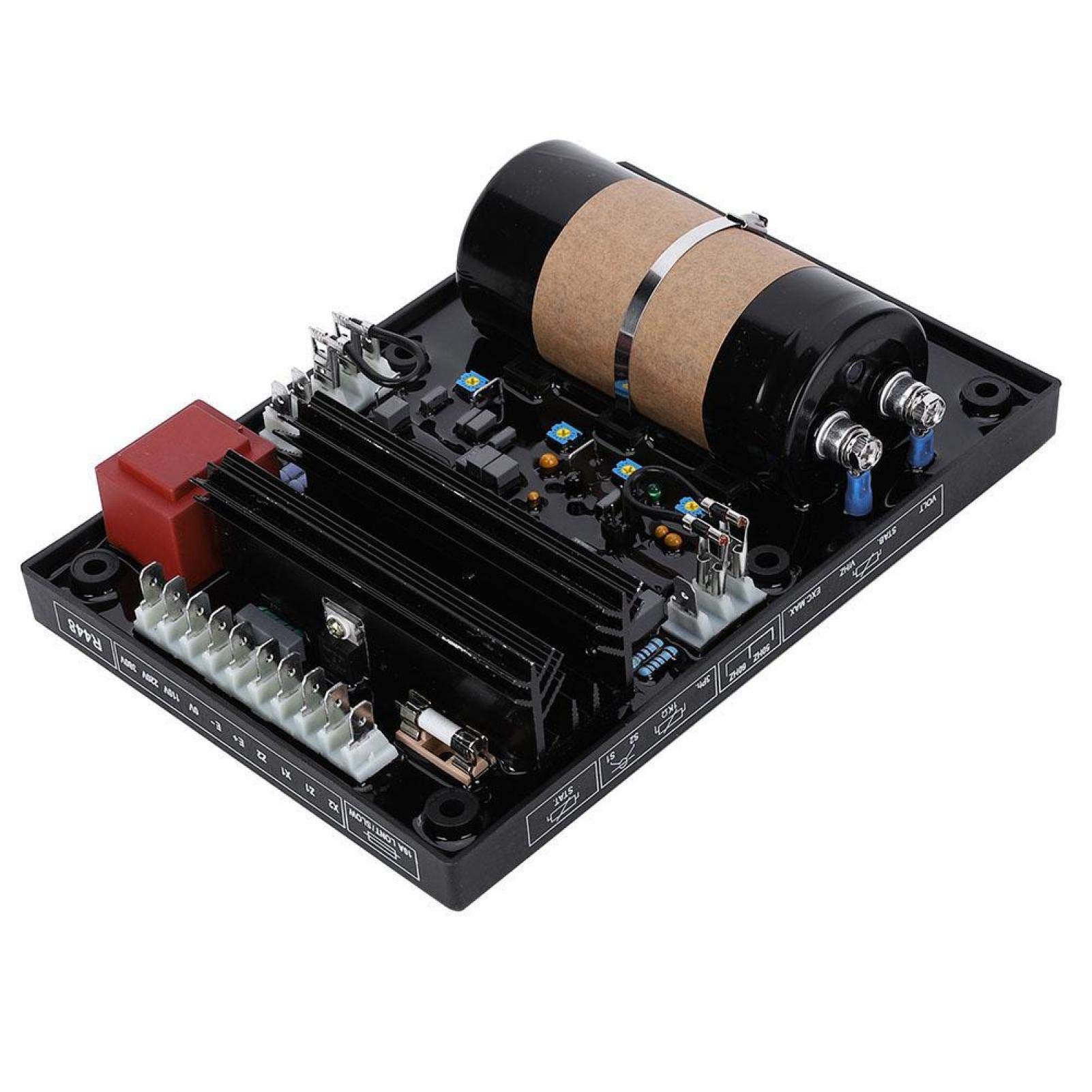 Regolatore di tensione automatico AVR R448, accessori per gruppi elettrogeni ad alta precisione, AVR per generatore 5000S/6000S/7000S, componenti elettrici