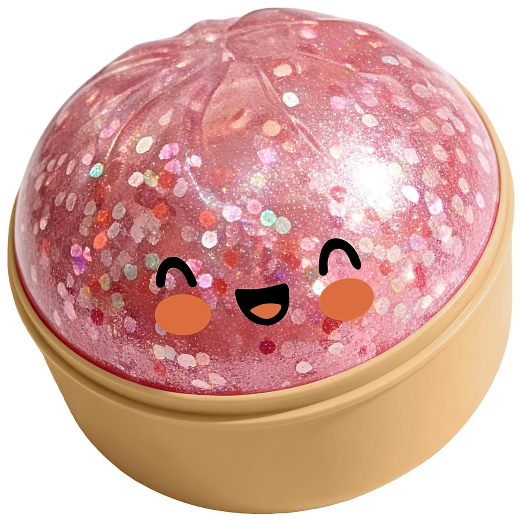Giant Dumpling Squishys - Colorful Dumpling Stress Fidget, Squishys Dumplings Toy Giant Mystery, Cute Soft Glitter Calming For Relaxation Home Office (C) — image 1