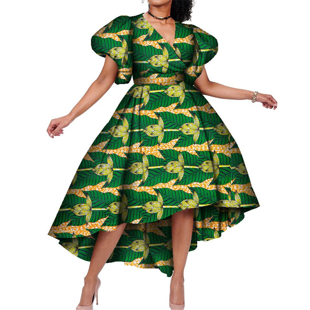 Amazon.com: African Dresses for Women Wax Print Ankara Flare