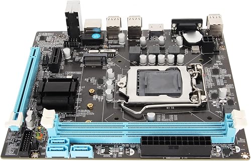 Placa base de escritorio, placa base para juegos Micro ATX, placa base LGA 1155 I3/I5/I7, DDR3 de doble canal, M.2 NVMe NGFF, PCIe, HDMI VGA Ouput,