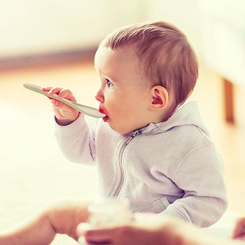 Miniatura 7 de Juego de cubiertos de viaje con estuche, bonito juego de tenedor y cuchara portátil de paja de trigo de unicornio, utensilios reutilizables