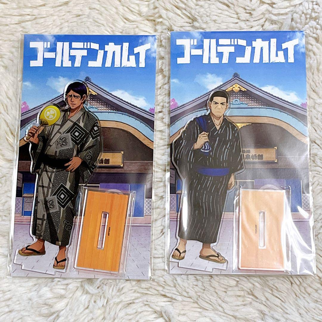 Amazon.co.jp: ゴールデンカムイ大江戸温泉物語 鯉登 月島アクスタ