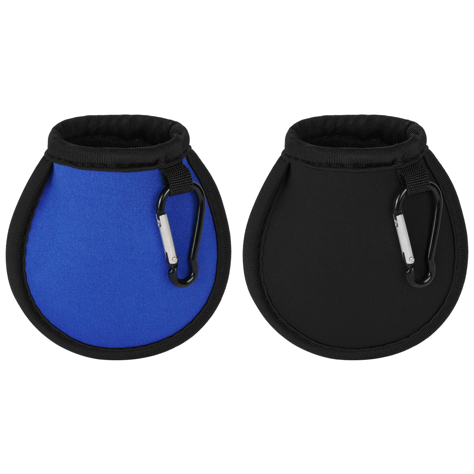 Bolsa de Limpieza de Pelotas de Golf,Doblemente Impermeable Bolsas de Limpieza de Golf con Hebillas Negras, Portátiles Accesorios de Limpieza de Golf Regalos para Hombres