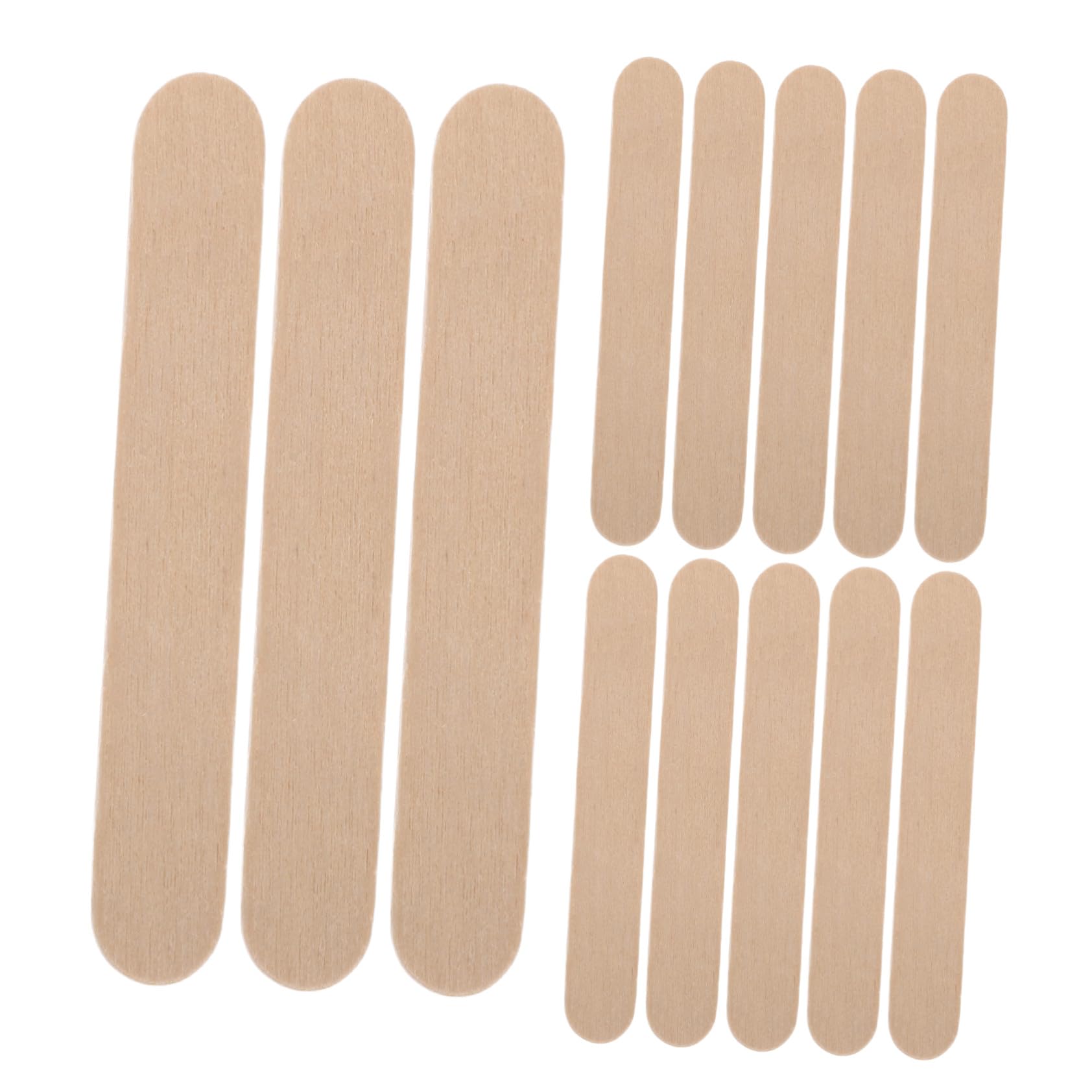 1000 Piezas Palitos Madera Manualidades Palos Naturales para Proyectos Artísticos Modelismo y Bricolaje Escolar Seguro sin Astillas