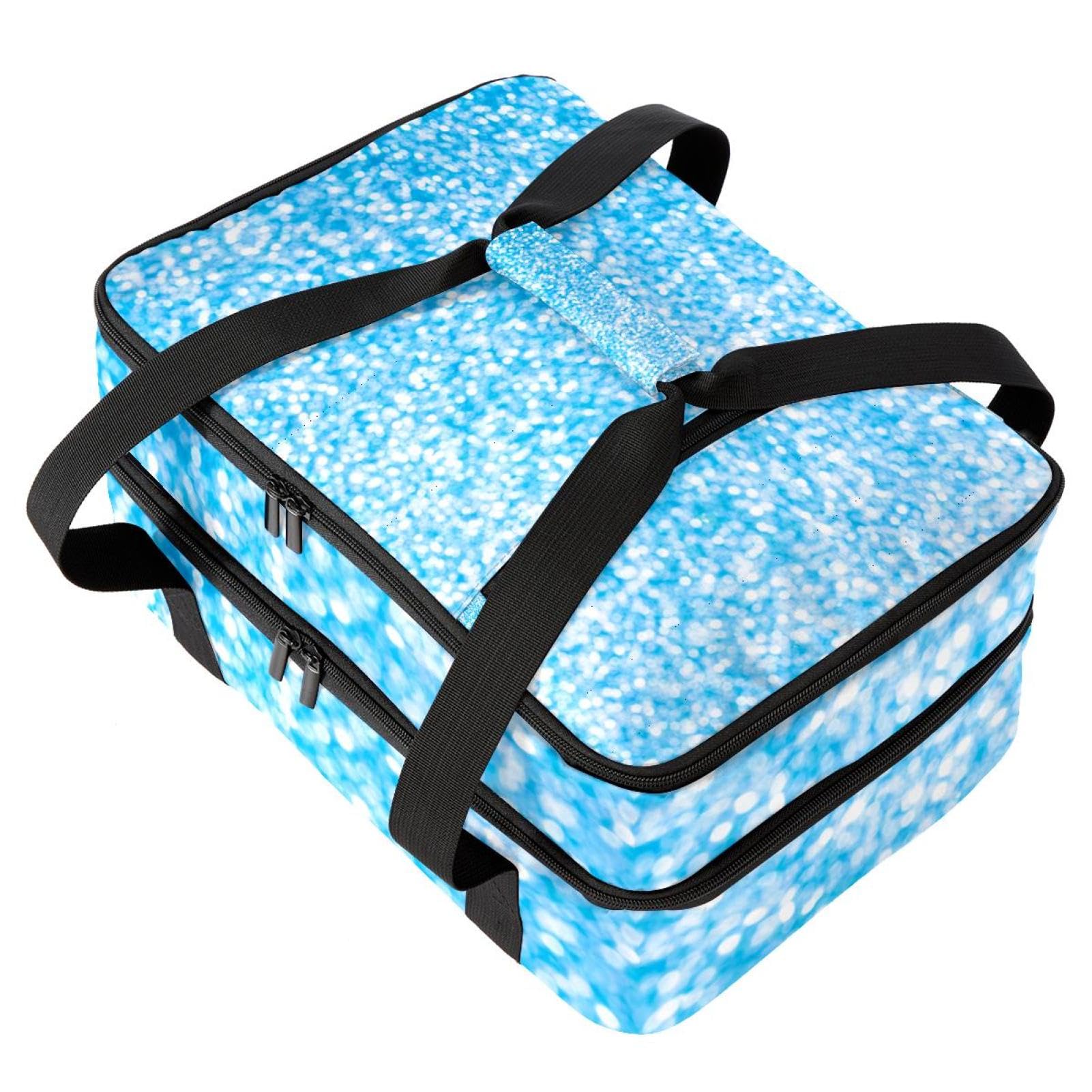 Grand sac à déjeuner isotherme pour homme et femme, double couche, étanche, étanche, réutilisable, sac fourre-tout pour le travail, l'école, le pique-nique, la plage, le camping, les voyages, abstrait
