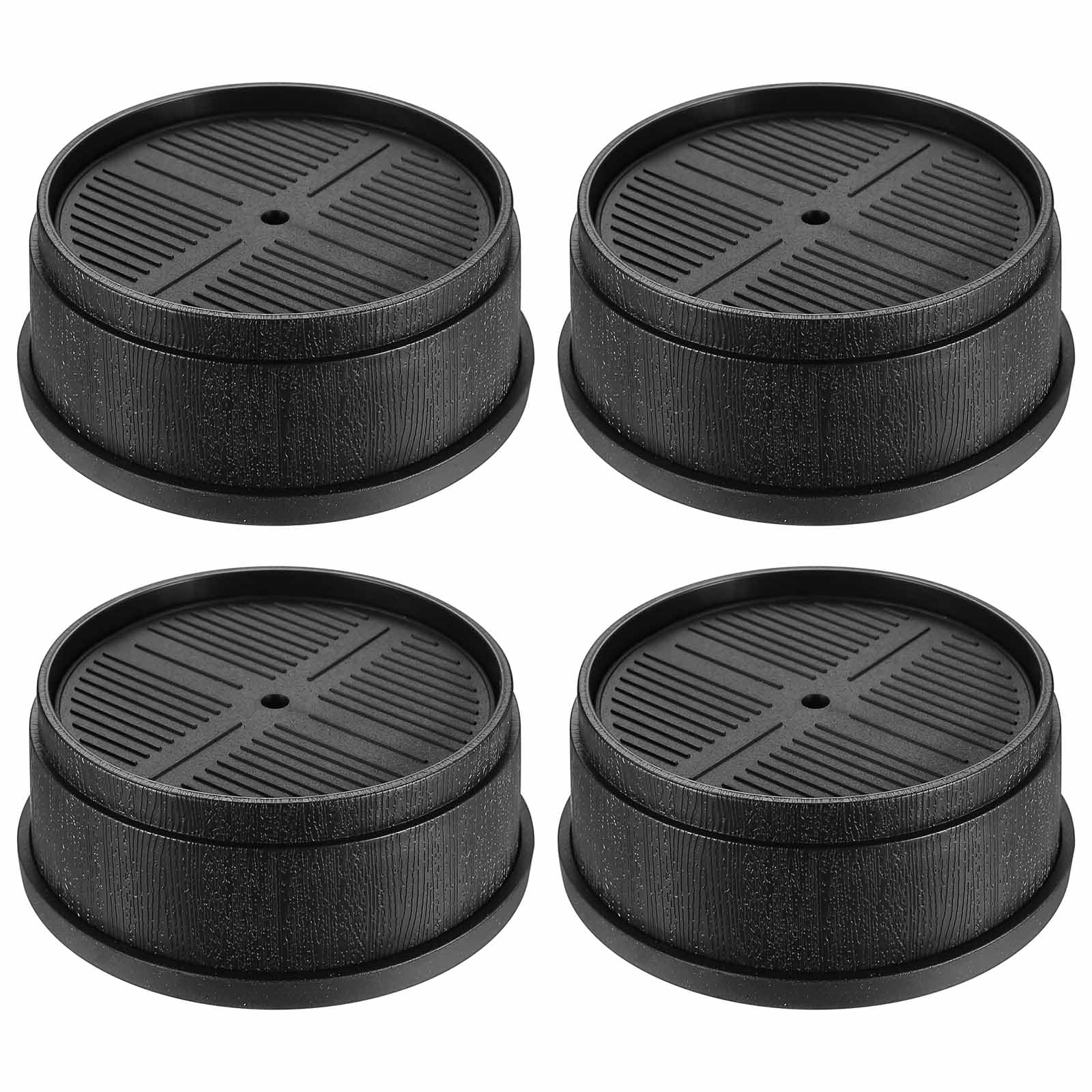 Set di 4 rialzi for mobili, piedini di elefante, rialzi for tavolo, altezza letto, rialzi for sedia, rialzo quadrato lunghezza 7,8 cm, salvaspazio, aggiunge altezza a letti, divani e armadi (11 cm/4,3