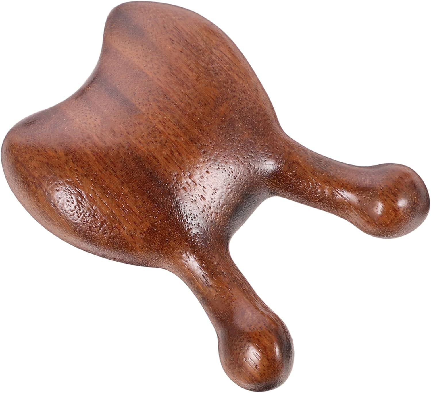 BESTYASH Wood Nose Massage Tool Acupoint Scraper for Facial Relaxation Stress Relief Hair Loss Prevention Effective Massage for Home Use