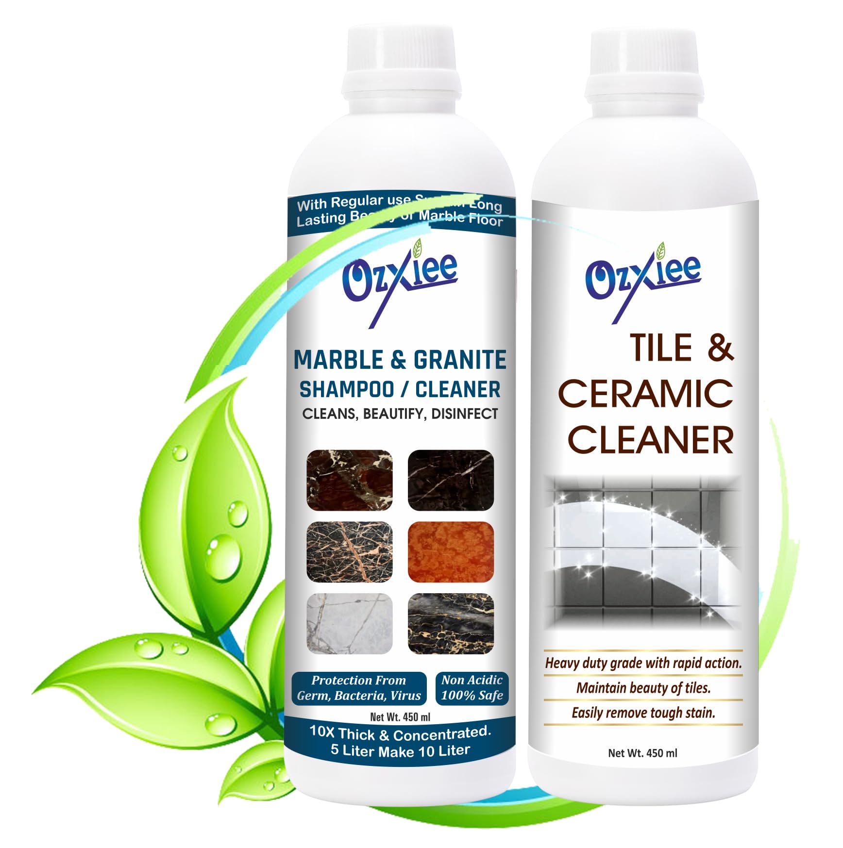 Ozxiee Marble & Granite Shampoo / Floor Cleaner (450 ml Combo) (B0CG3PJJHW) Amazon Price History, Amazon Price Tracker