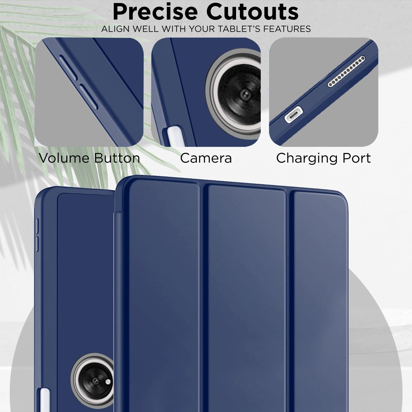 Robustrion Cover Case for OnePlus Pad 2 12.1 inch Cover - Navy — Amazon image 6