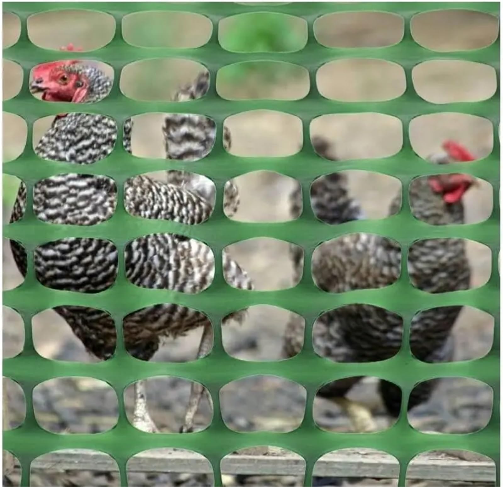 100 cm x 250 cm zielone tymczasowe ogrodzenie - wytrzymała siatka śnieżna siatka ogrodowa siatka bezpieczeństwa dla jelenia i drobiu na zewnątrz kontrola zwierząt ochrona przed dziećmi ochrona ogrodu